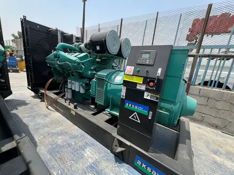 Cummins QSK generator ready to run in our Sharjah yard — photo 2