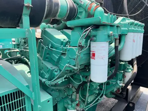 Cummins QSK generator ready to run in our Sharjah yard — photo 4