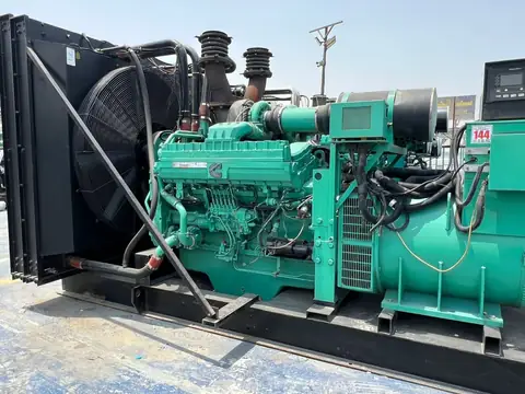 Cummins QSK generator ready to run in our Sharjah yard — photo 5